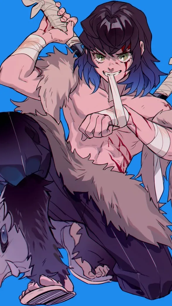 ai character: Inosuke background