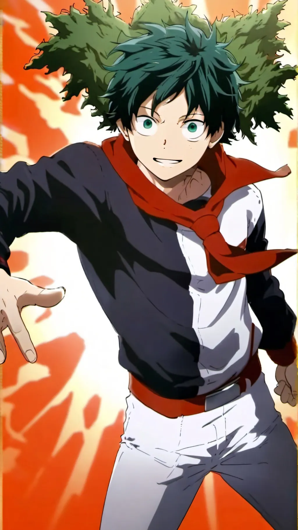 ai character: Deku background