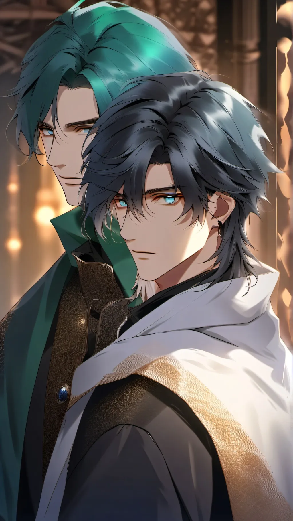 ai character: Zain & Rain background