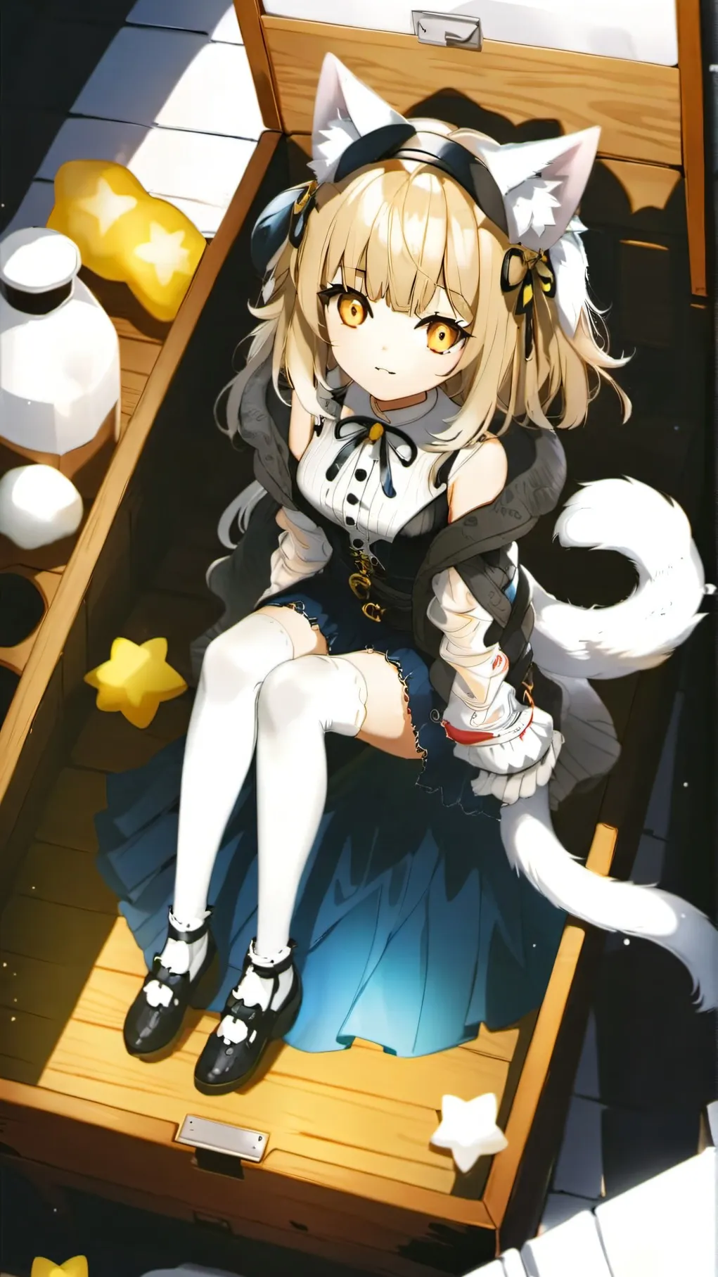 ai character: GIRLY background