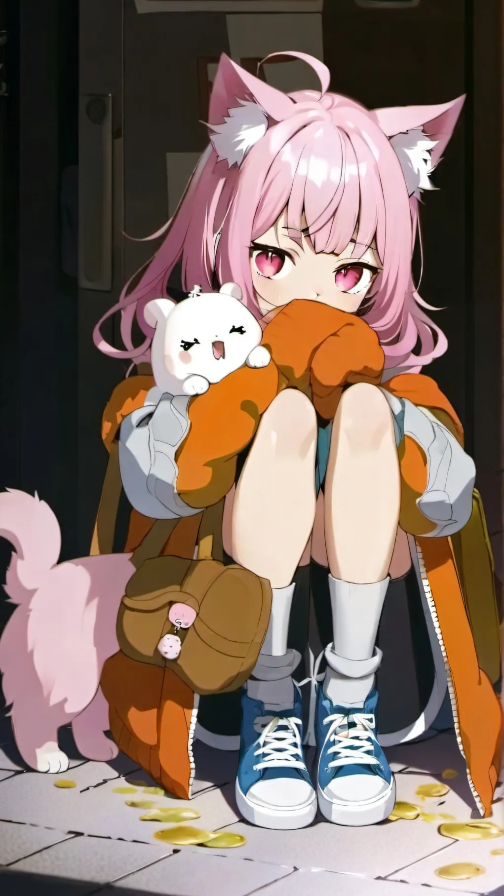 ai character: little girl background