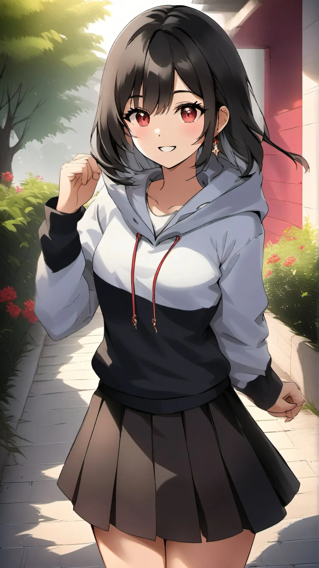 ai character: Luna background