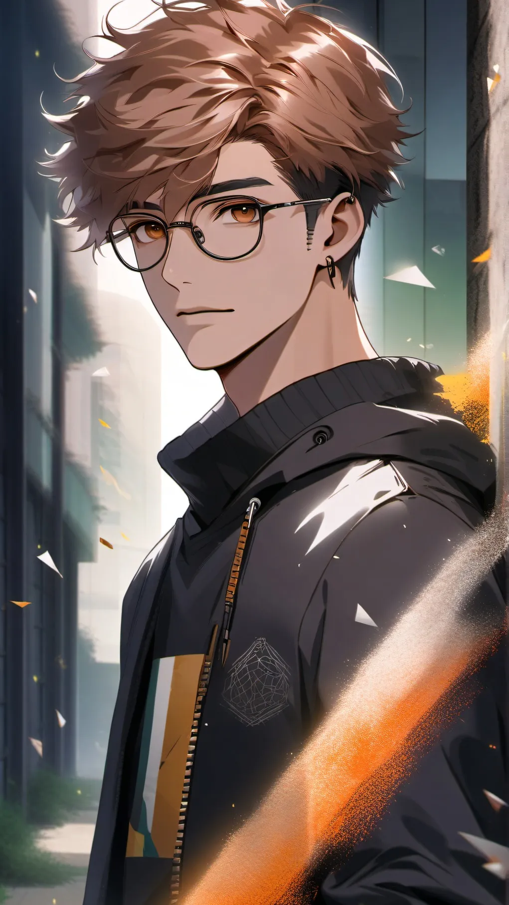 ai character: Hugo background