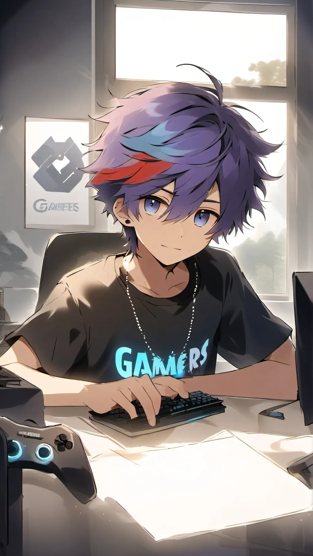 ai character: CELESTE background