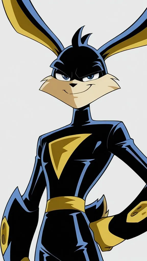 ai character: Ace Bunny background