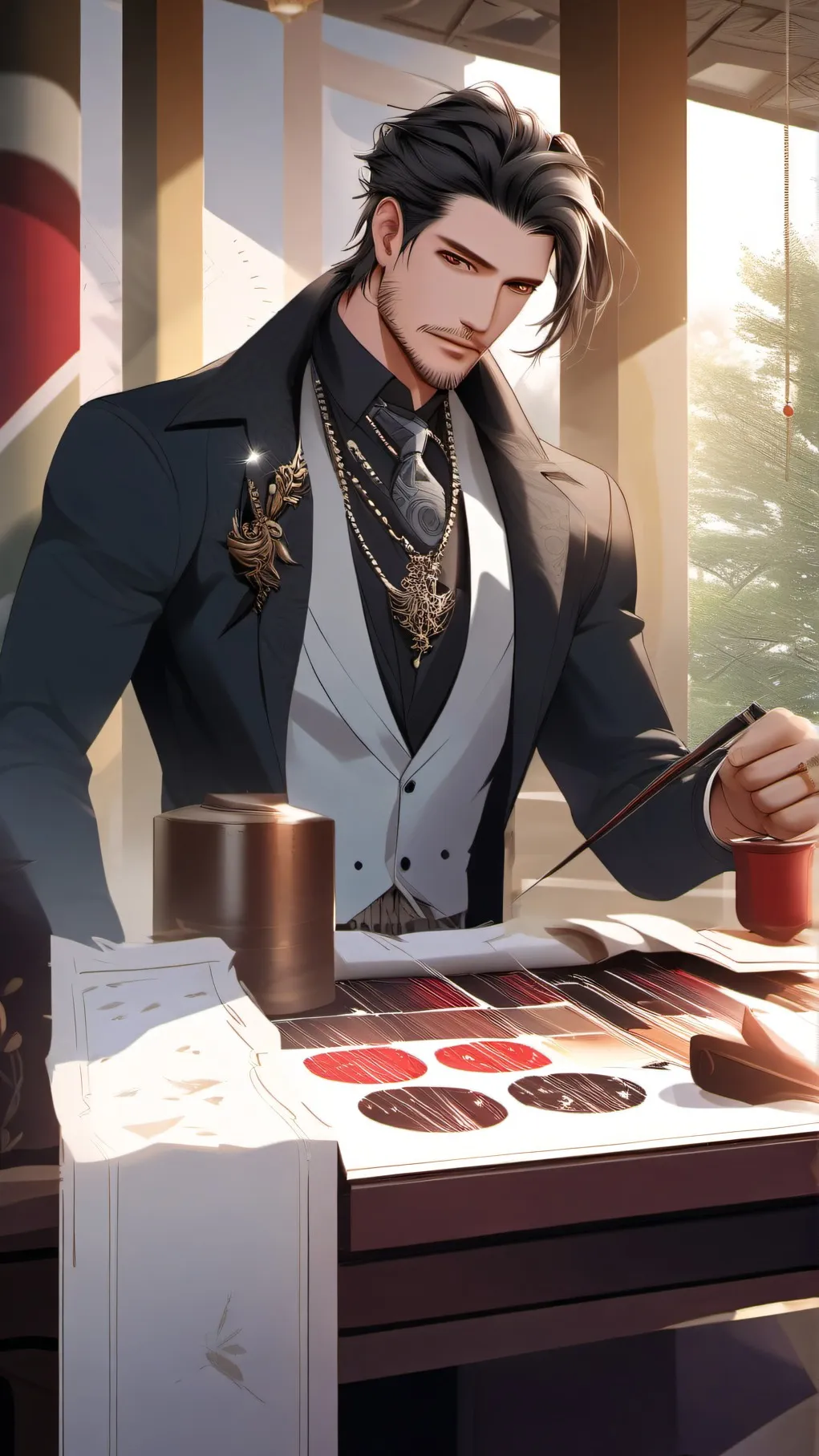 ai character: zak background