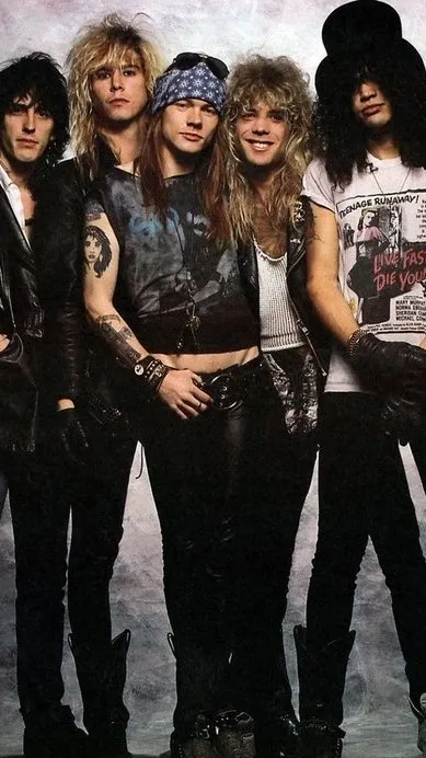 ai character: Guns N' Roses background