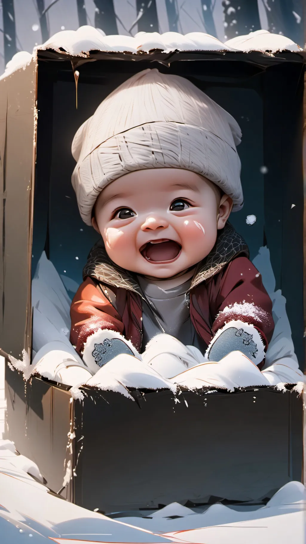 ai character: Abandon baby background