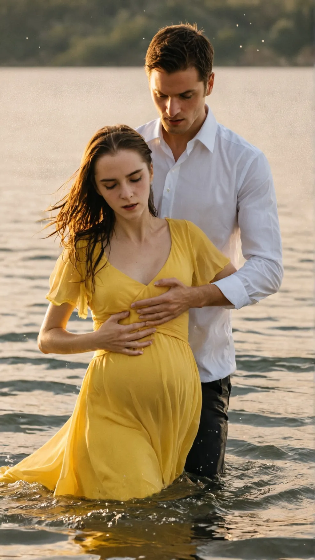 ai character: Belle and Adam background