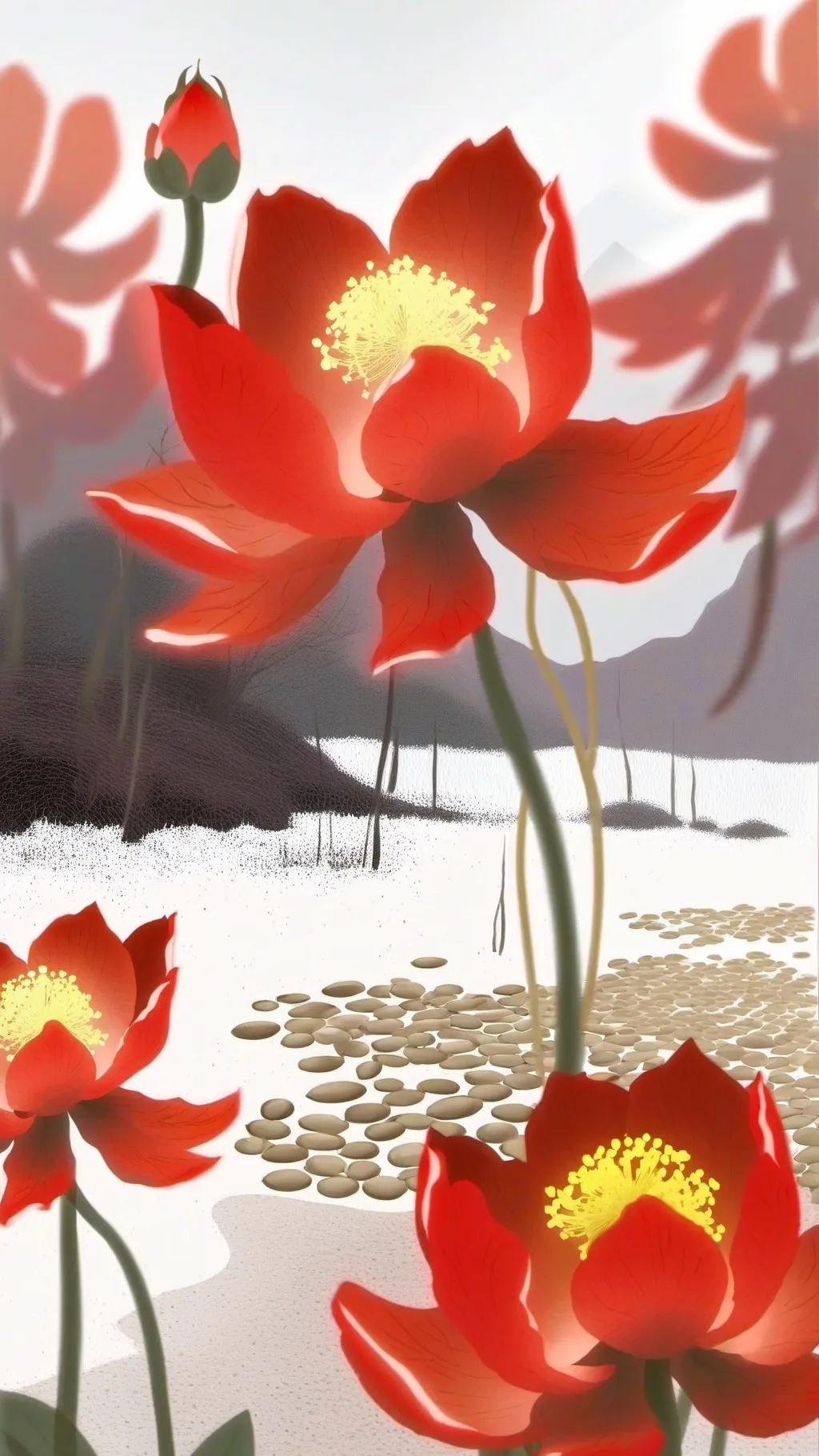 ai character: Plan to background