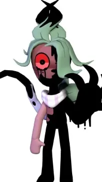 ai character: tsproutastrodandy background