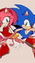 ai character: Amy x sonic background