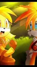 ai character: tails x cream background