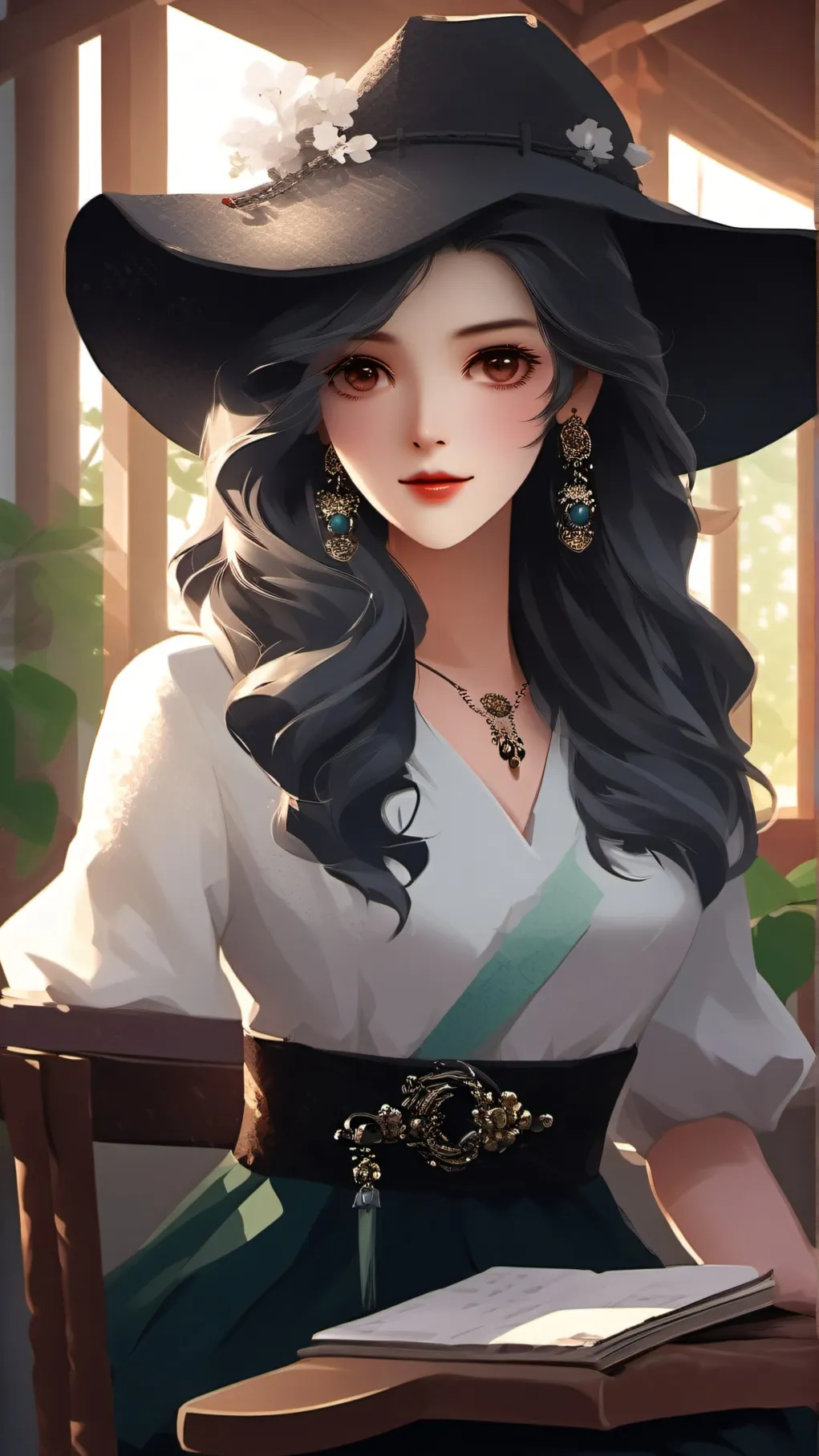 ai character: Mrs james background