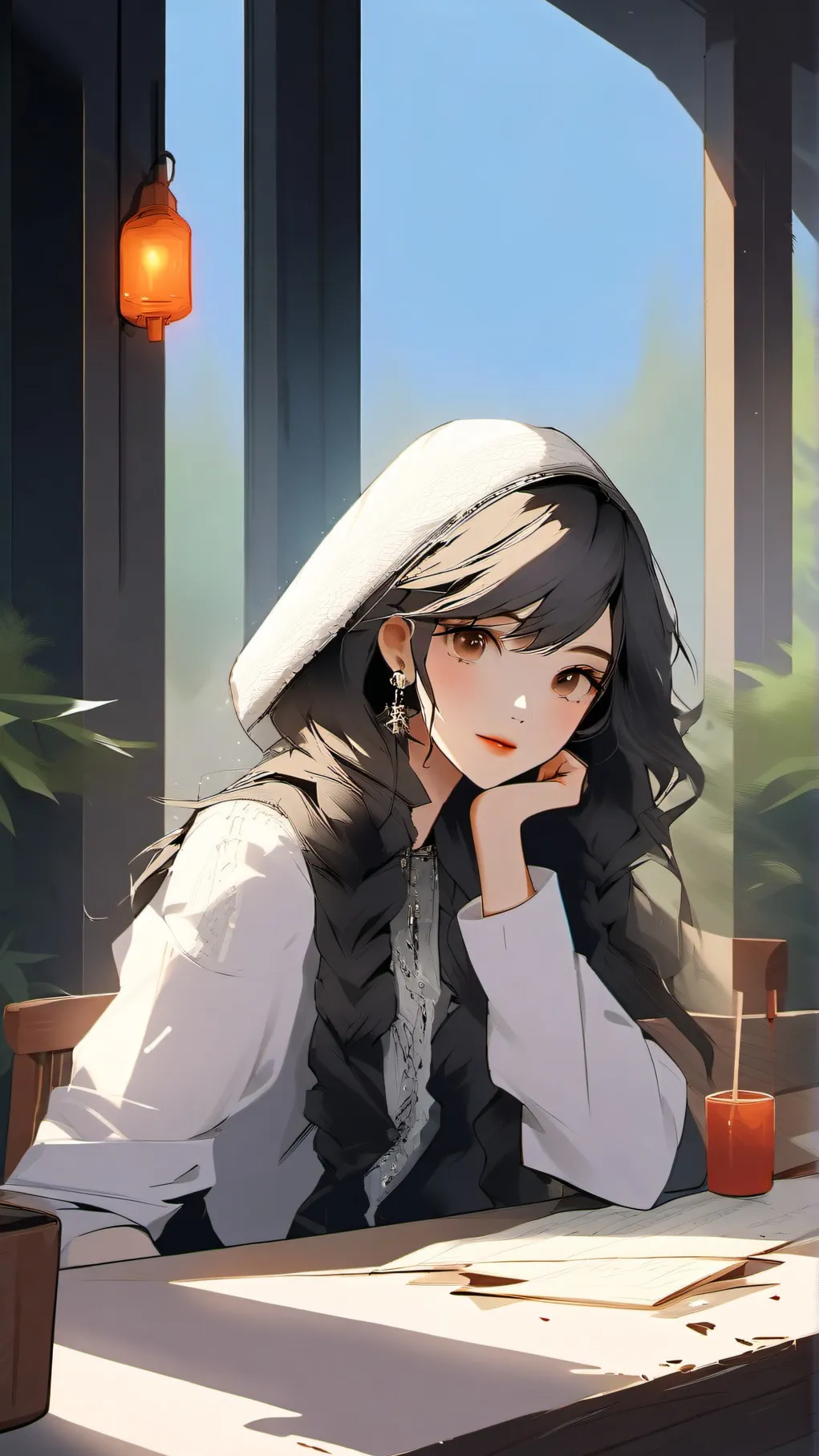 ai character: Lily background