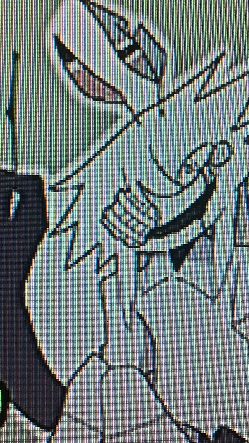 ai character: infected engle background