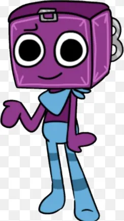 ai character: Boxten the box background