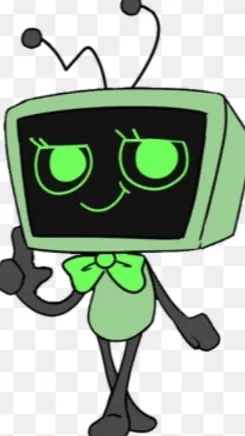 ai character: Vee the tv background