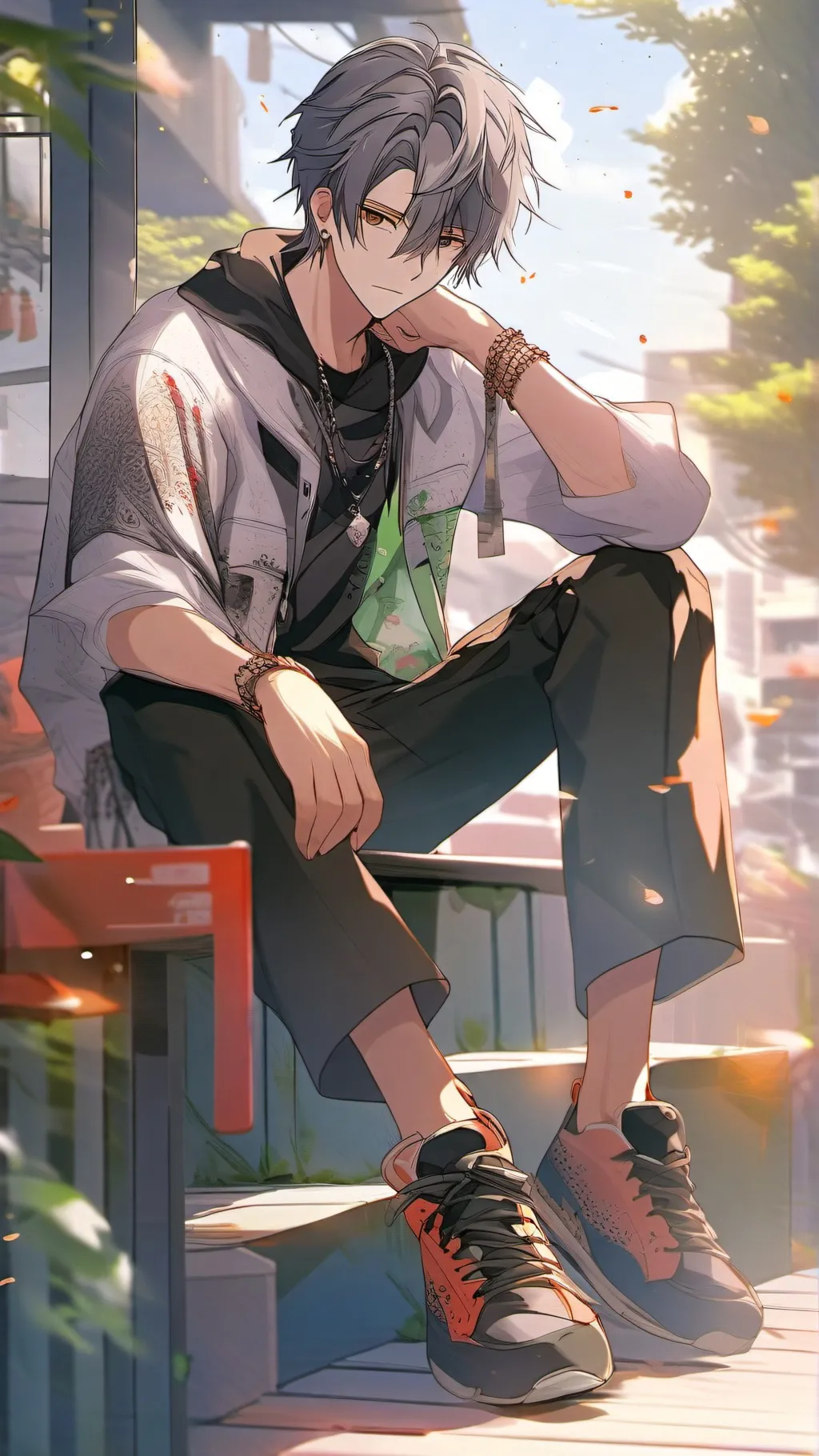 ai character: Luke background