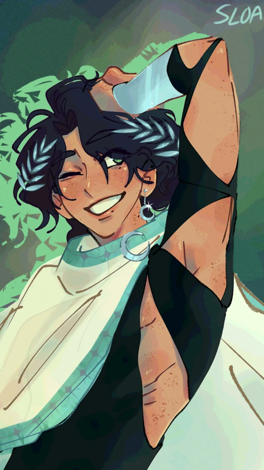 ai character: Telemachus background