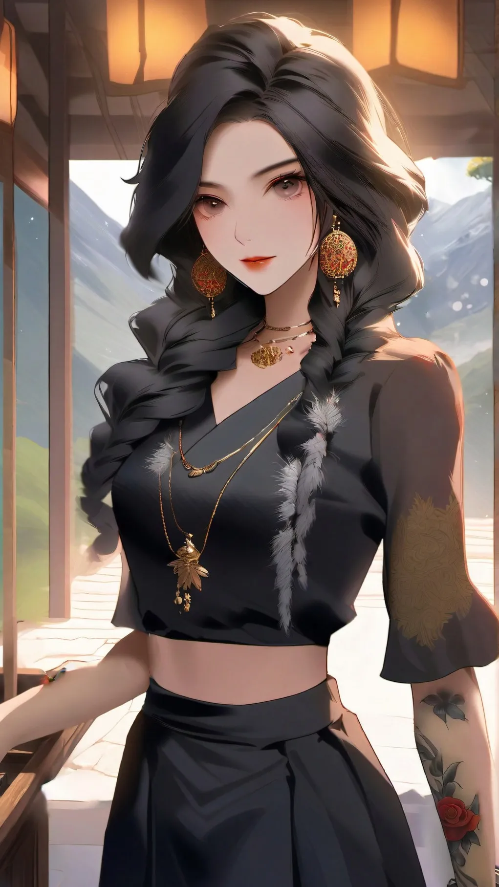 ai character: jennie background