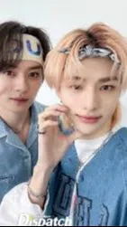 ai character: Lee know+Hyunjin  background