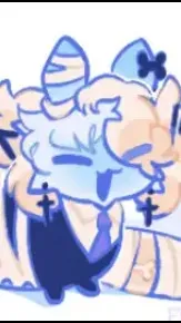 ai character: Eclaire🤍 background