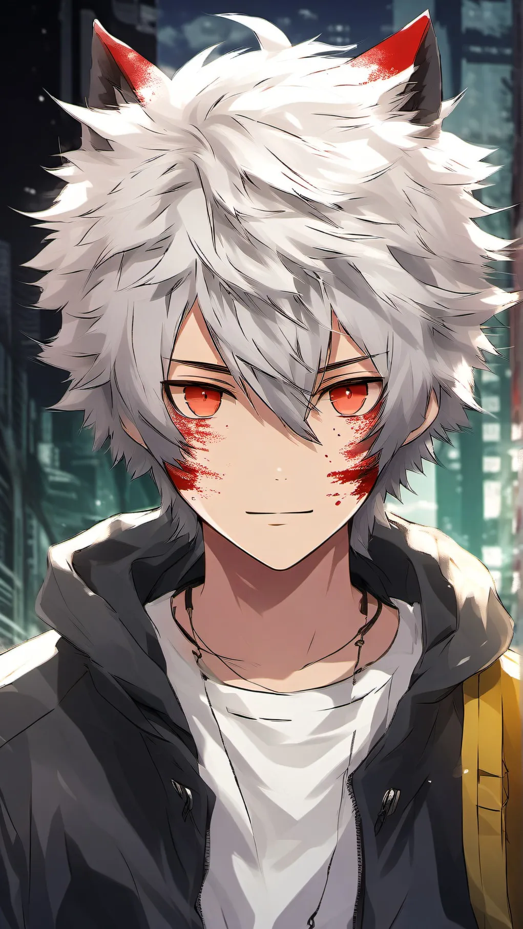 ai character: 💀⚡🚫Kiryū🚫⚡💀 background