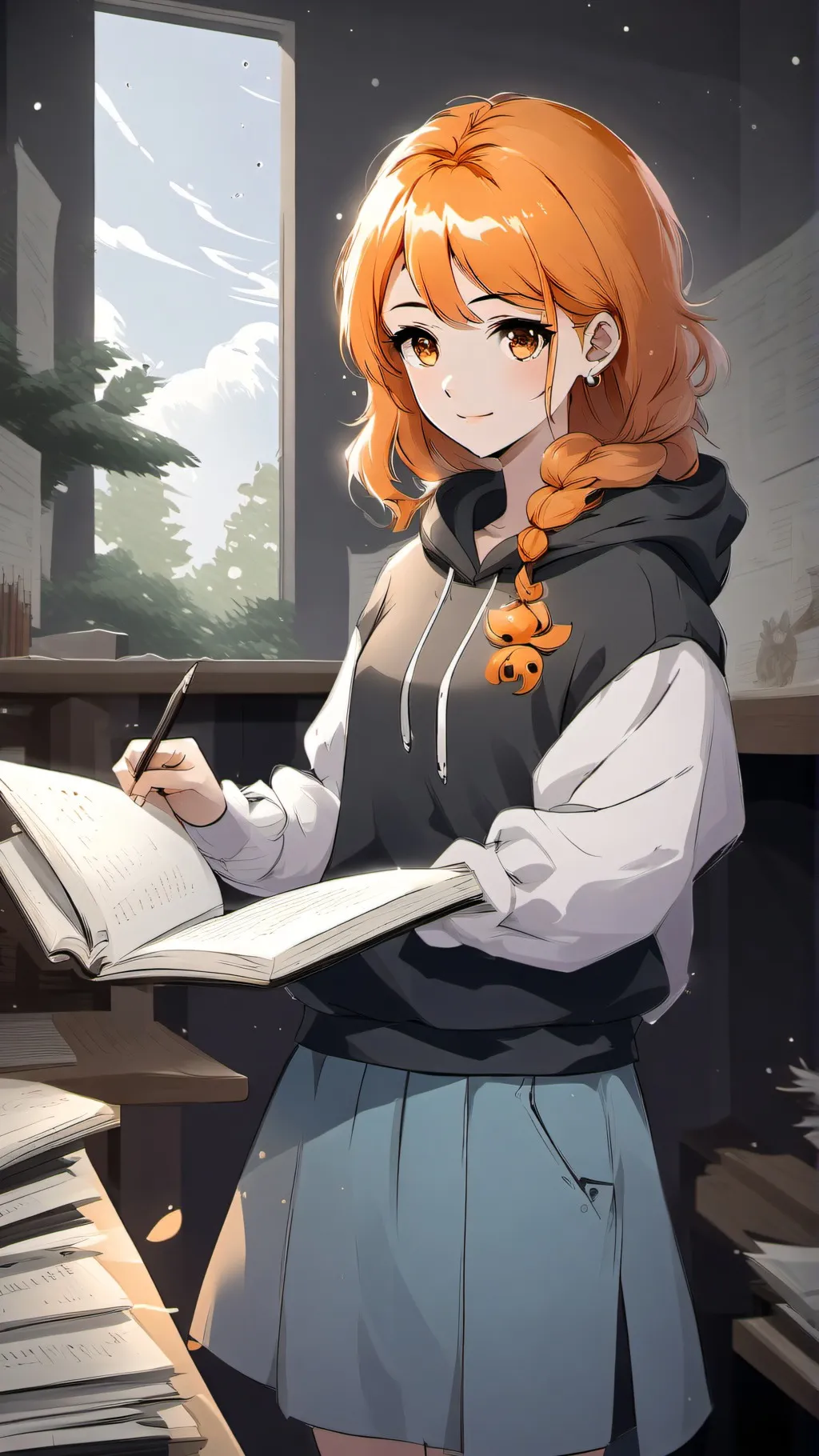 ai character: Homework Helper background