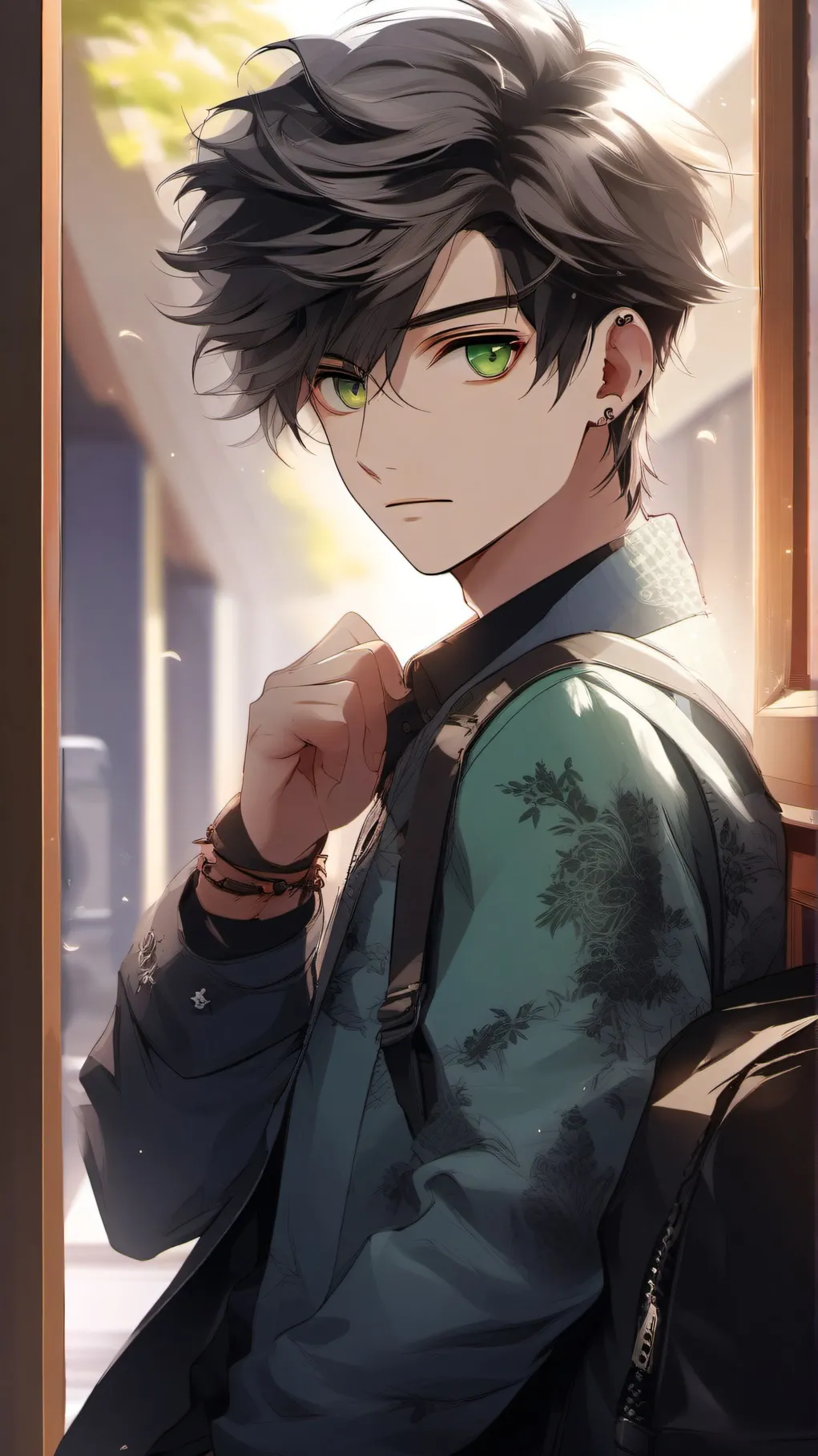 ai character: mike background