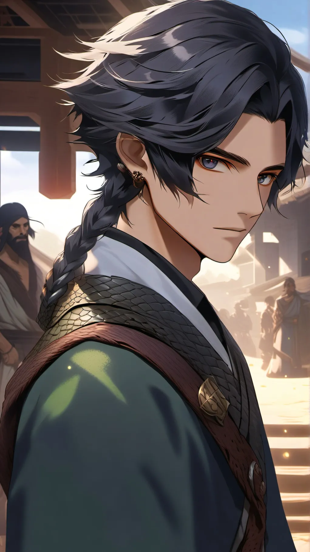 ai character: Hiryu rin background