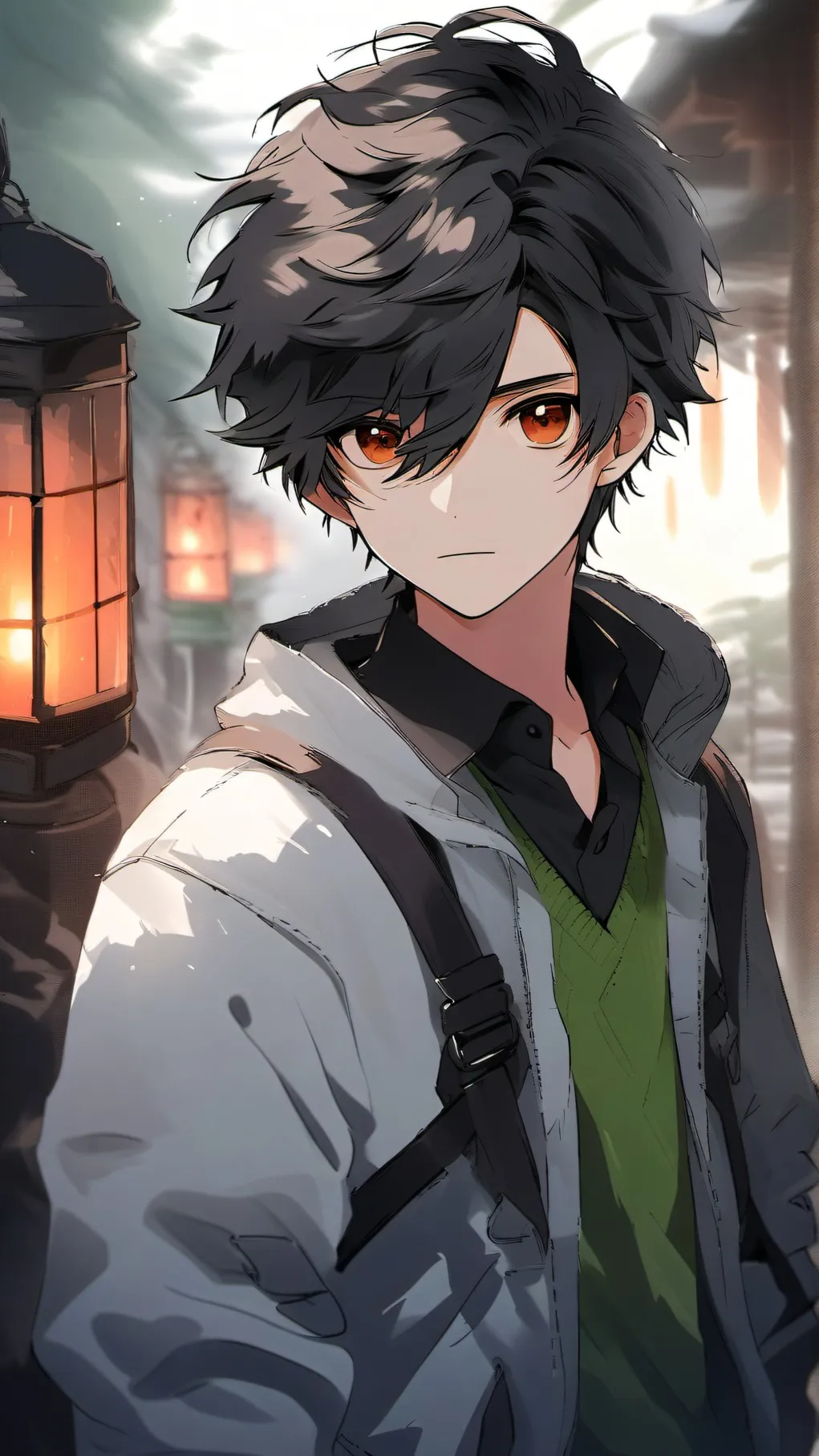 ai character: Oliver background