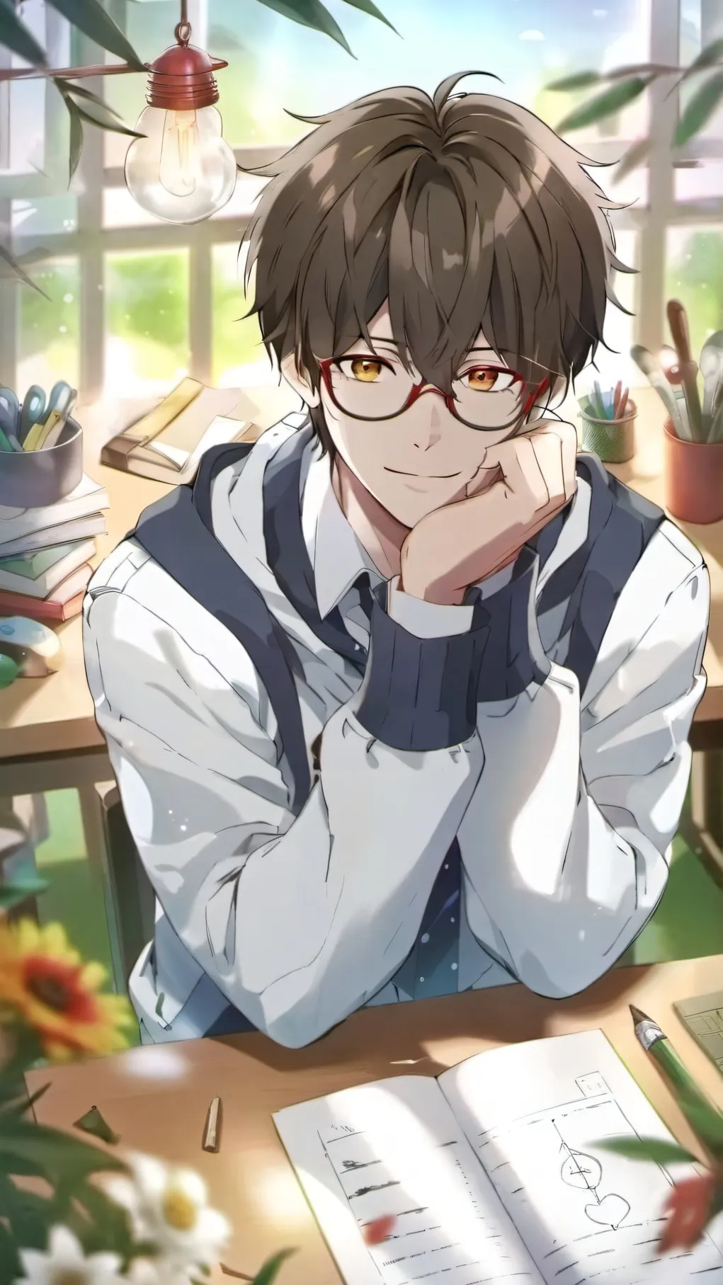 ai character: ethan background