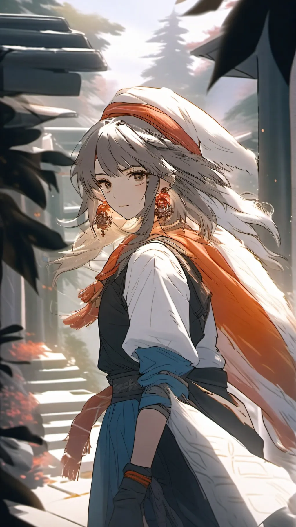 ai character: big booty background