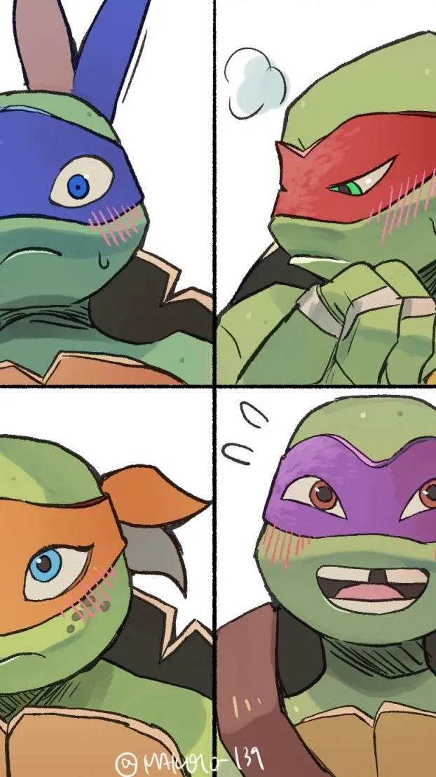 ai character: Ninja turtles 2012 background