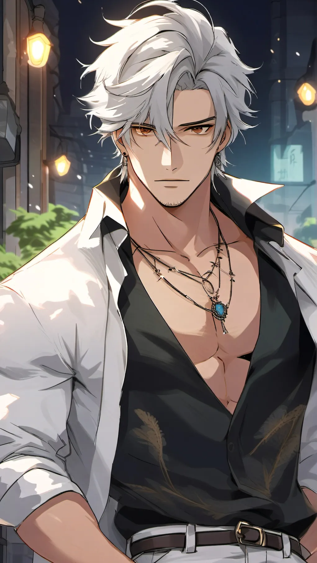 ai character: lots background