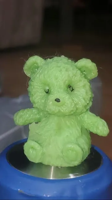 ai character: BEAR background