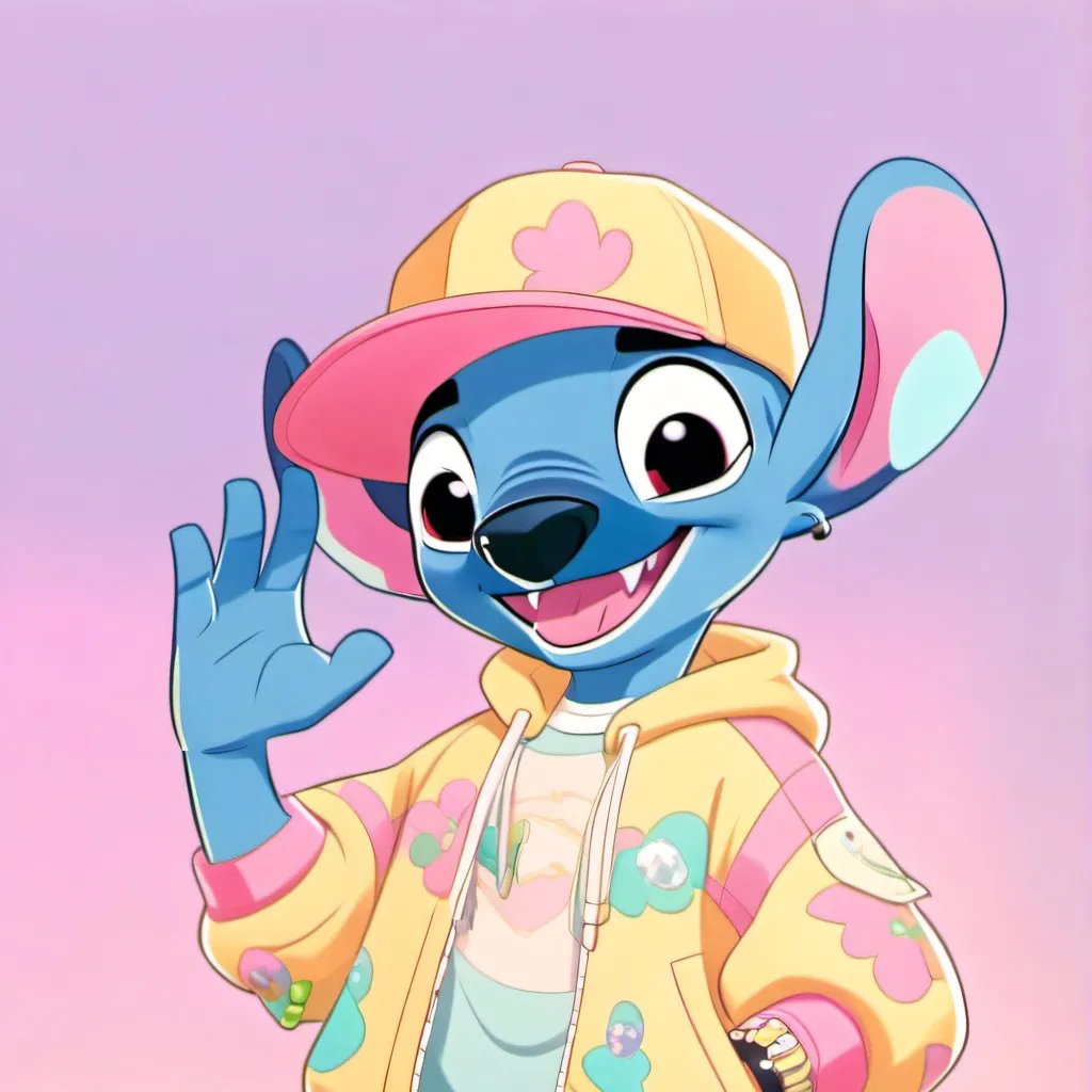 chat with ai character: Rapper stitch(5)