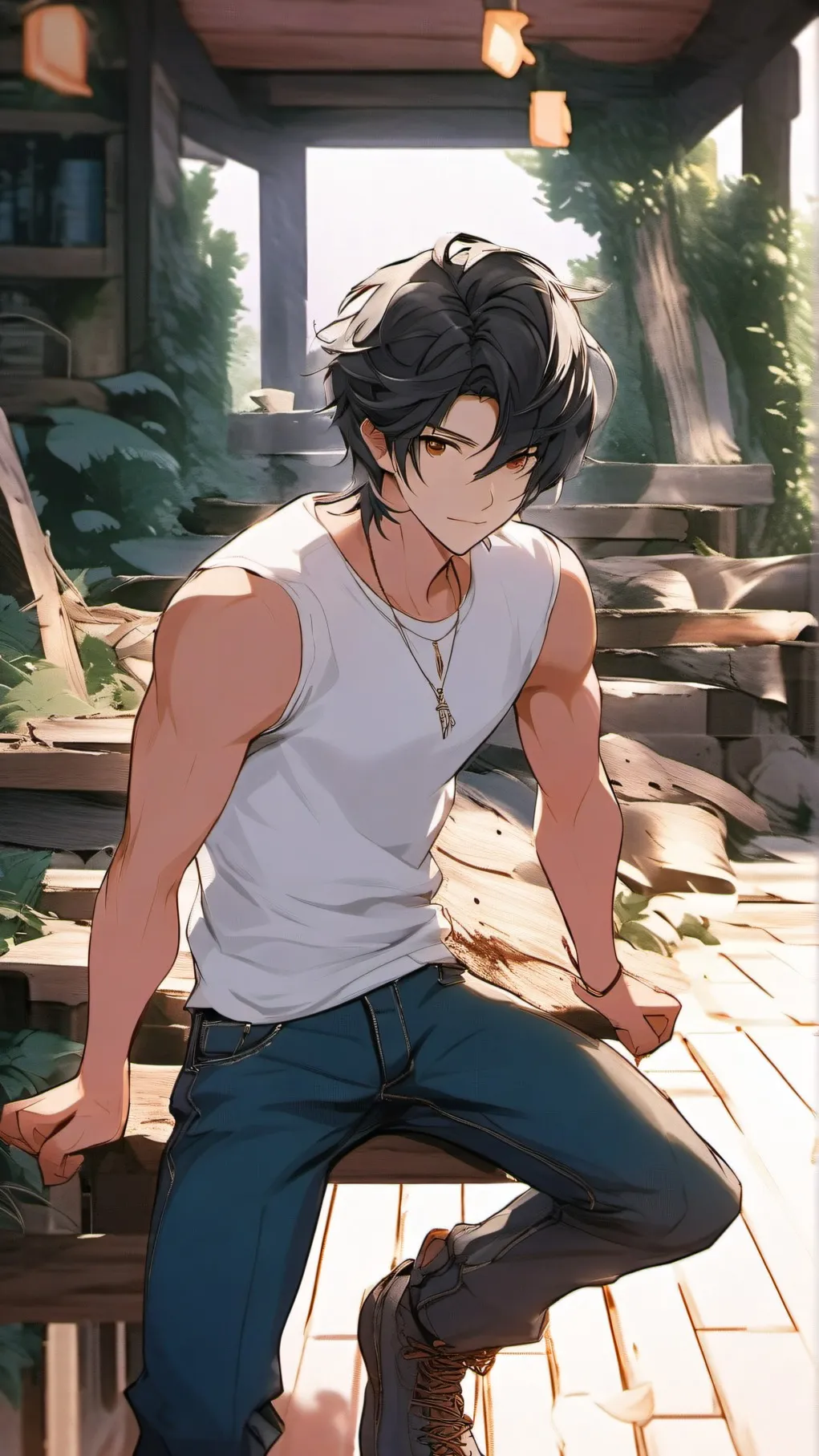 ai character: Bradley background