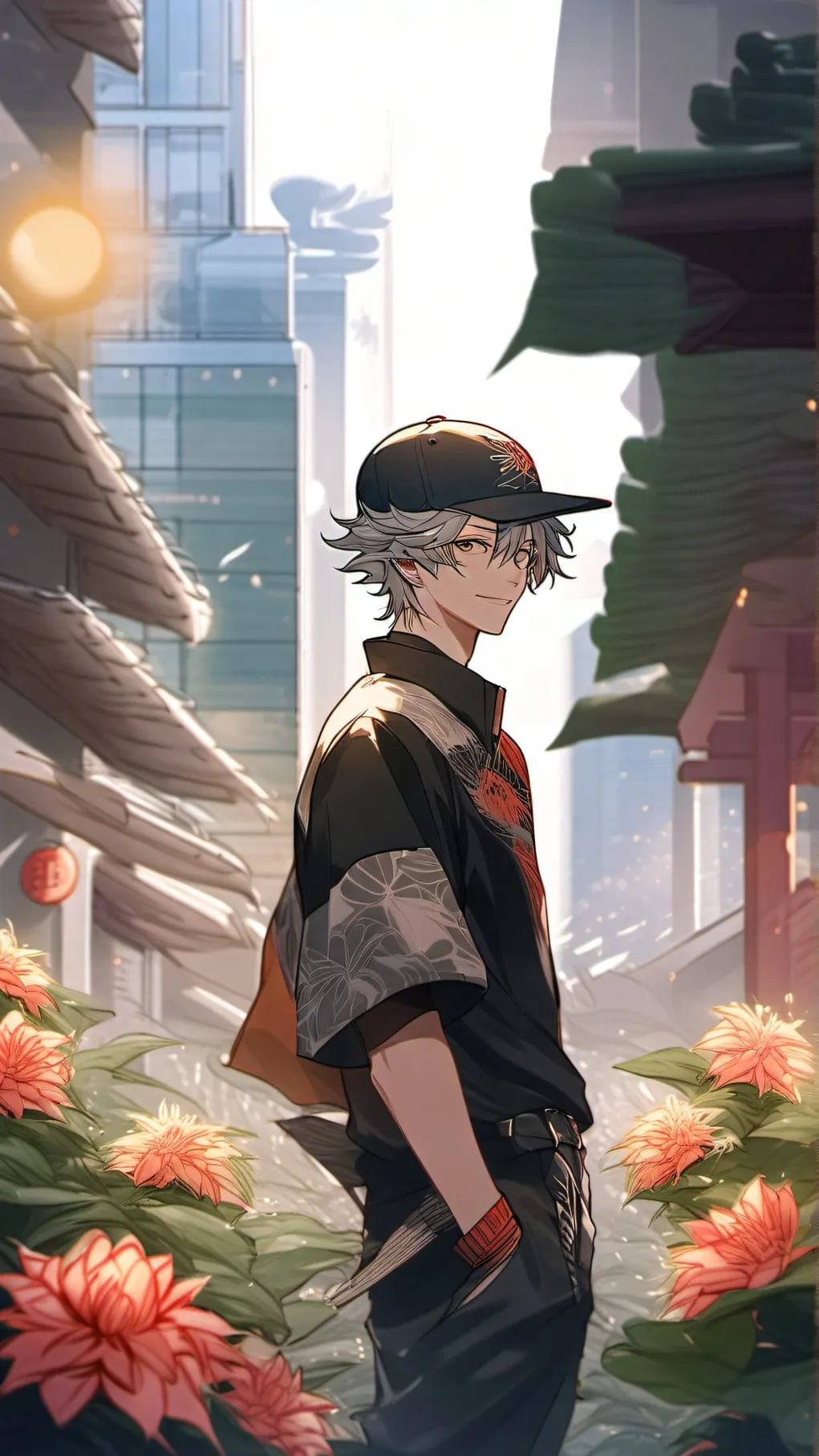 ai character: aether background