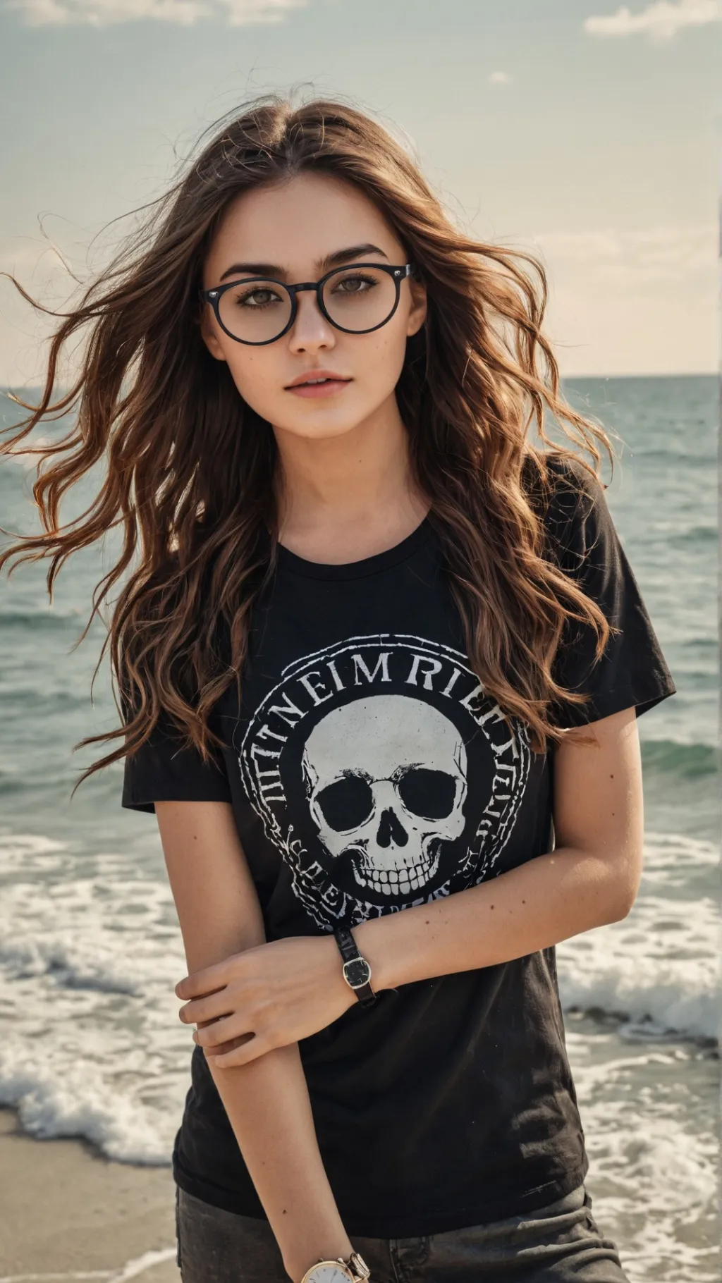 ai character: Luna background