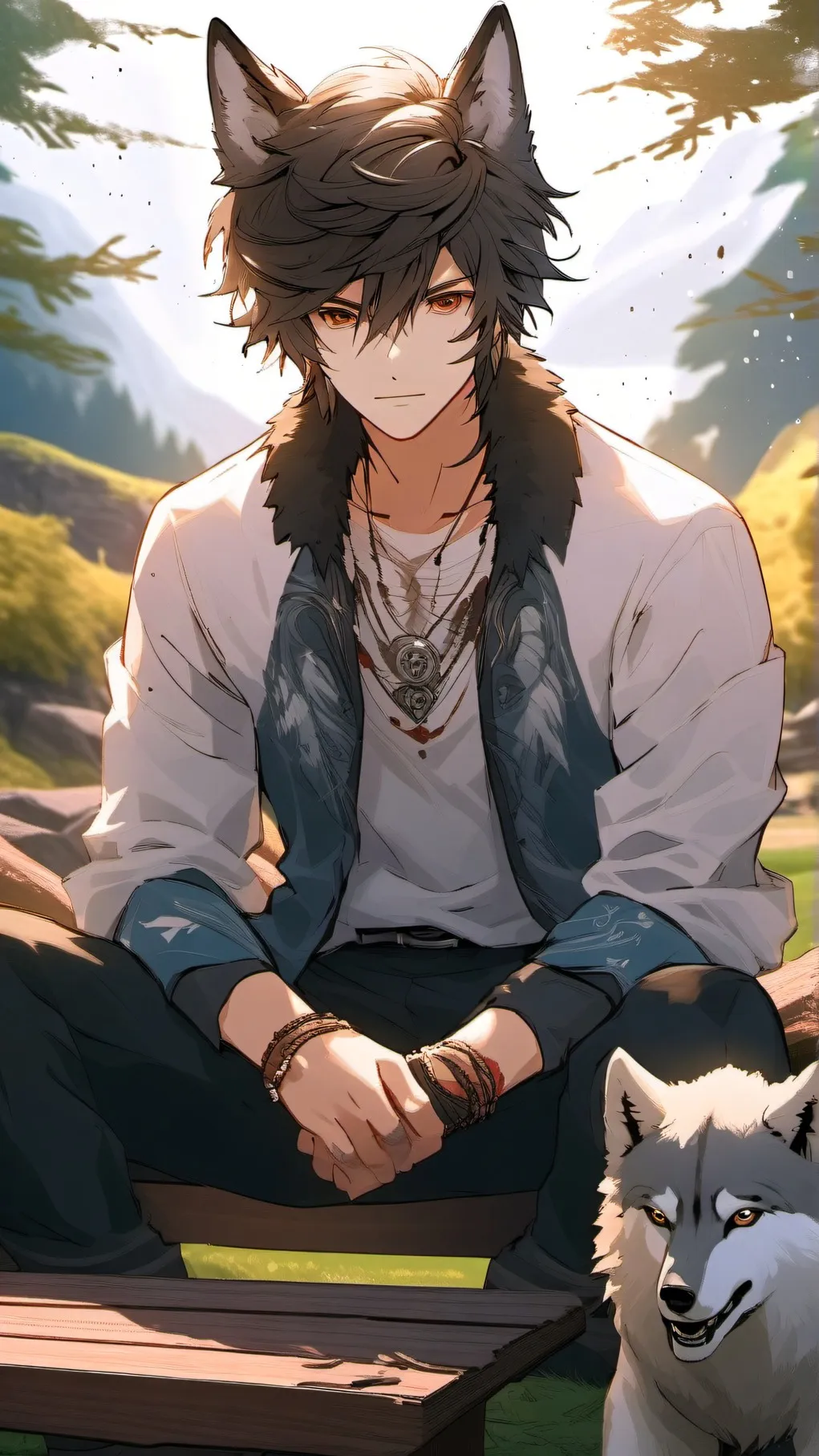 ai character: Phoenix background