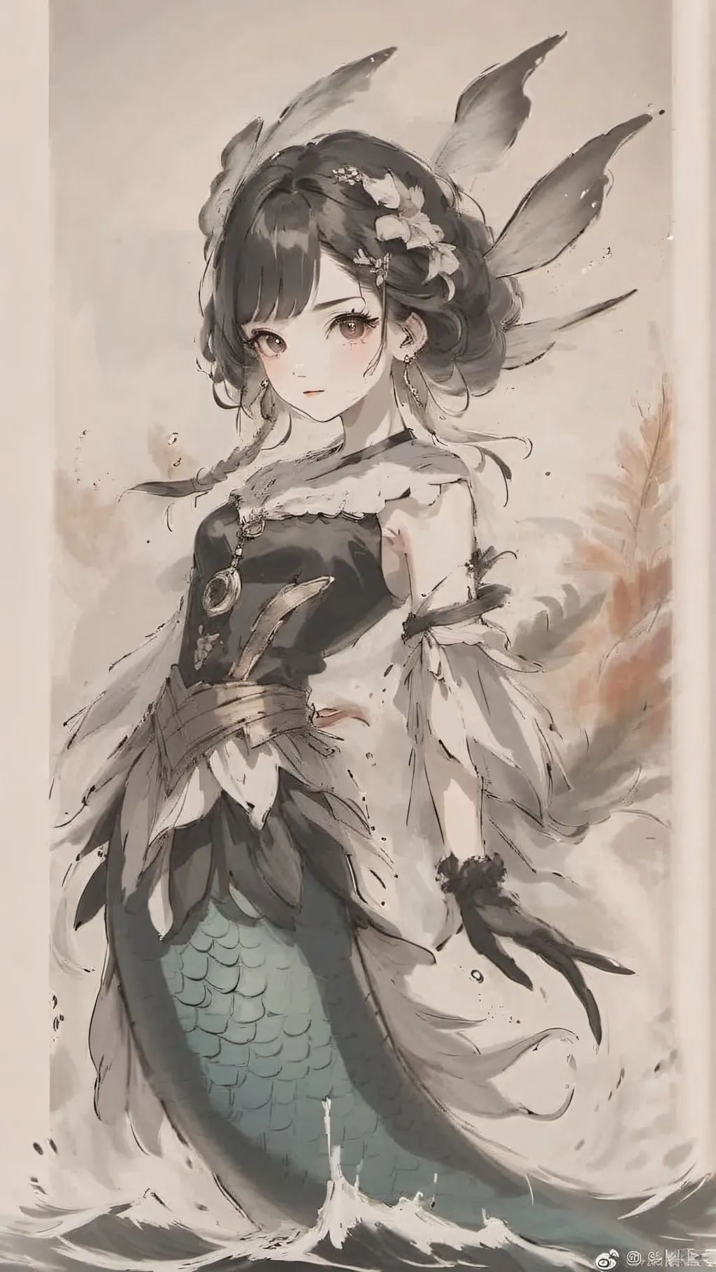 ai character: 🫧Holly🫧 background