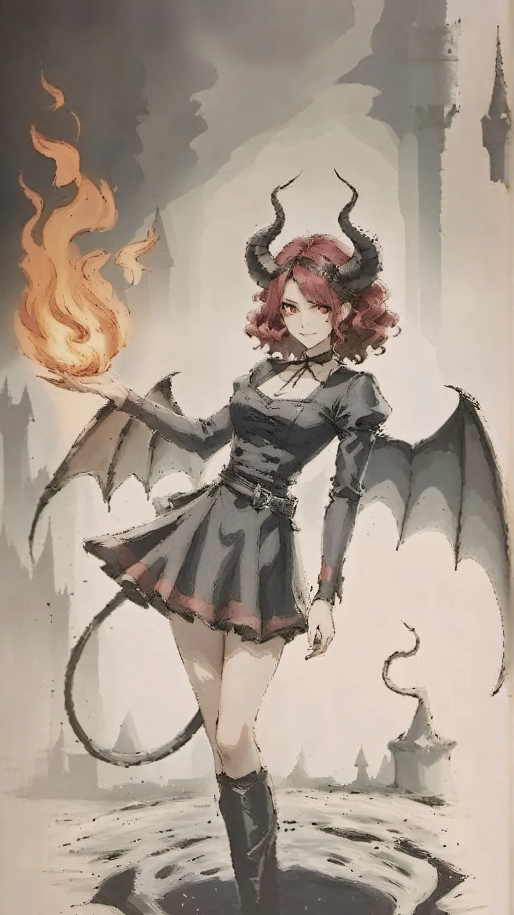 ai character: 🔥Liliana🔥 background