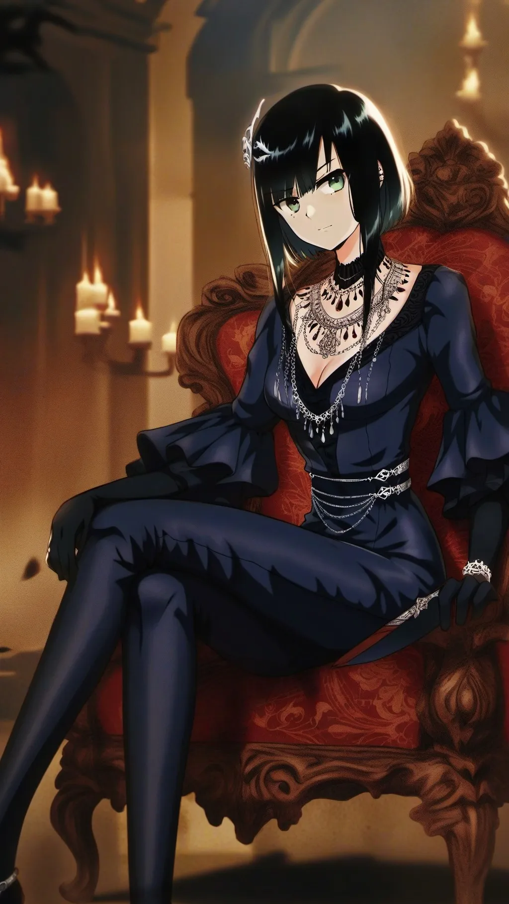 ai character: ⚜️Isabella🏰 background