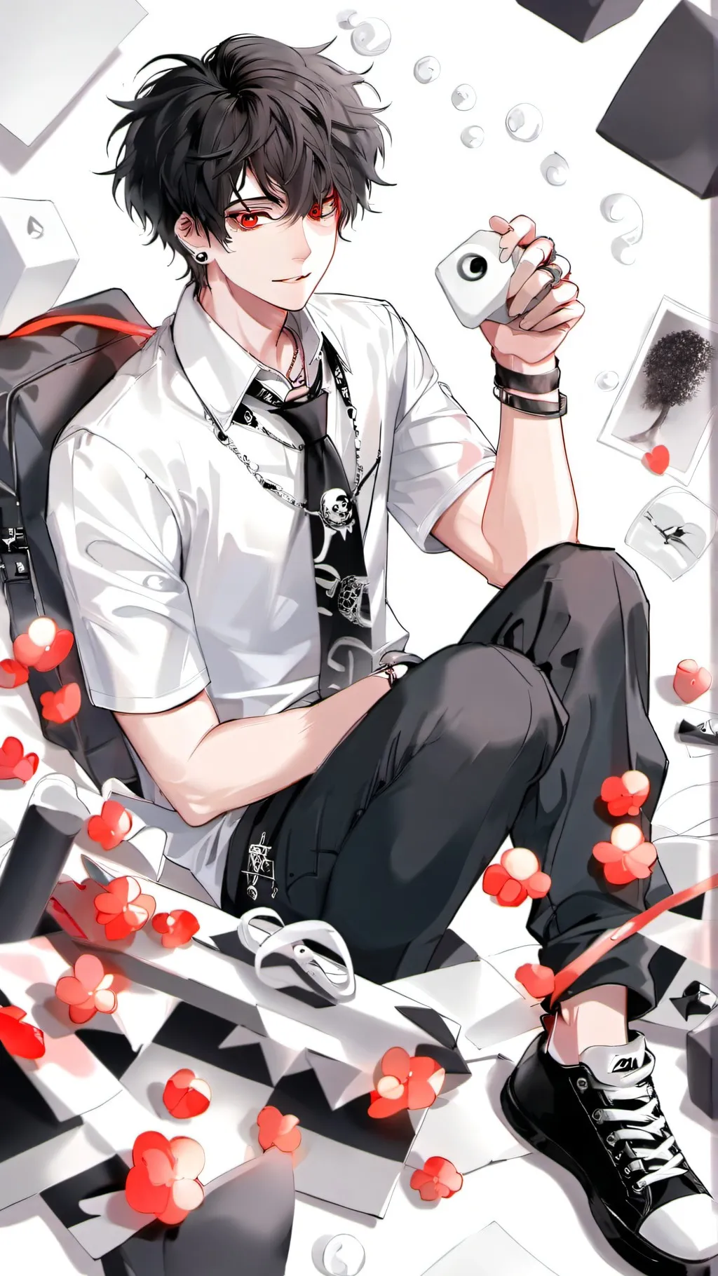 ai character: 💋🌔Alex🌖💋 background