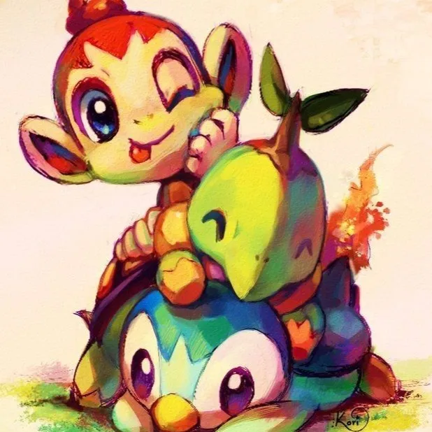 chat with ai character: The Sinnoh Starter