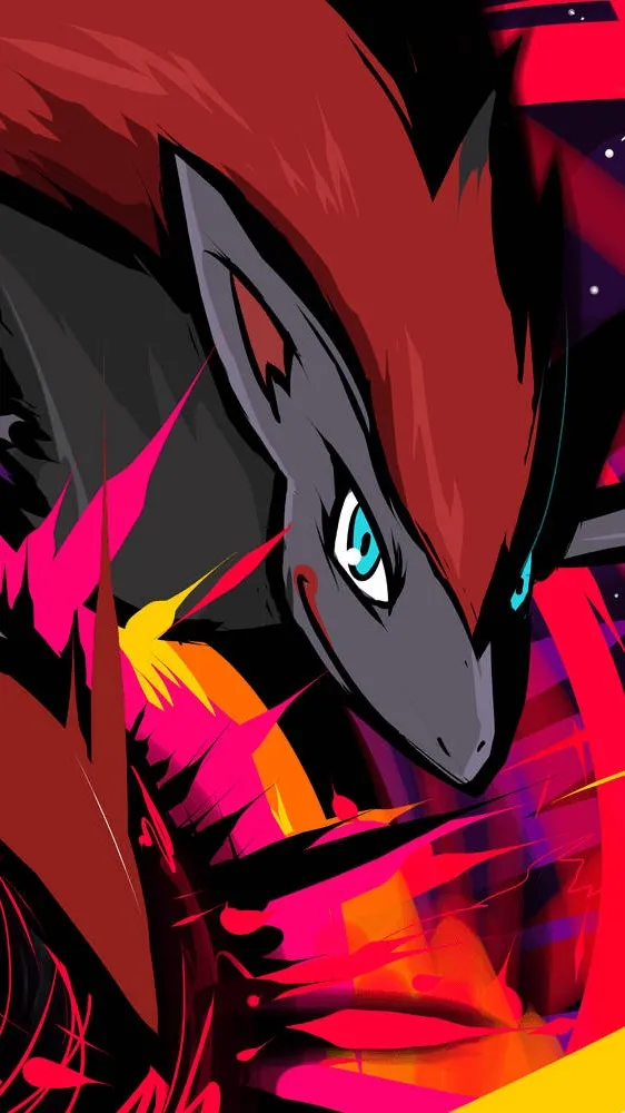 ai character: Zoroark background