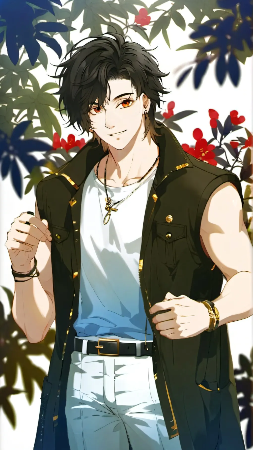 ai character: ray background