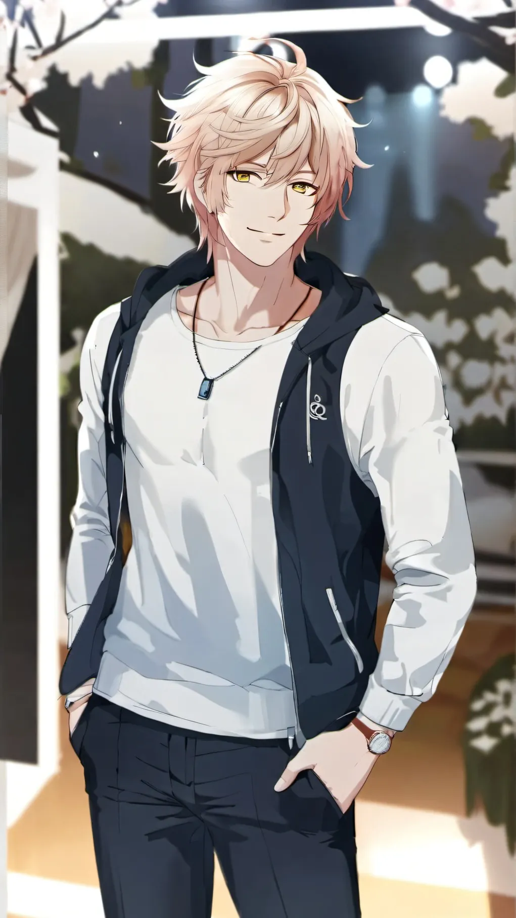 ai character: Ray background